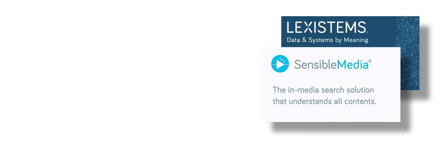 The in-media search solution that understands all contents.
